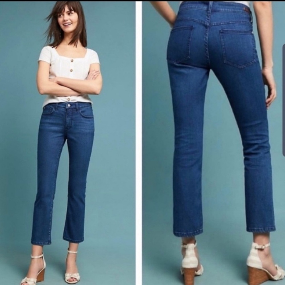 Pilcro and the Letterpress High-Rise Bootcut Jeans